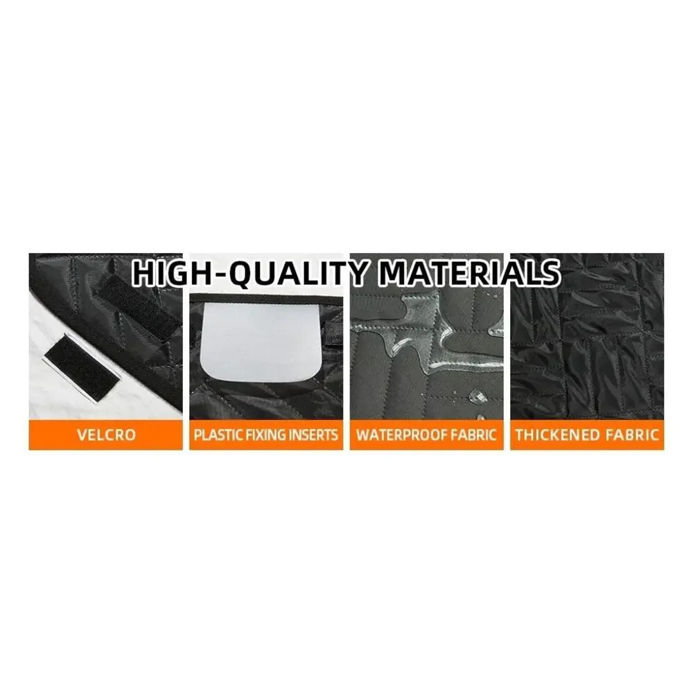 2PCS Car Door Protector for Dogs Scratching Vehicle Door Waterproof Black New!